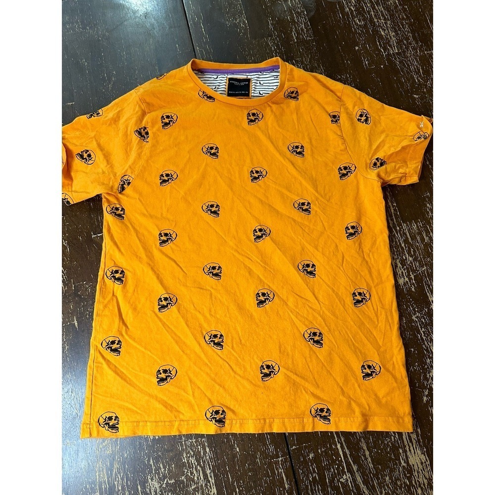 Denim & Flower Halloween Shirt - Picture 1 of 4